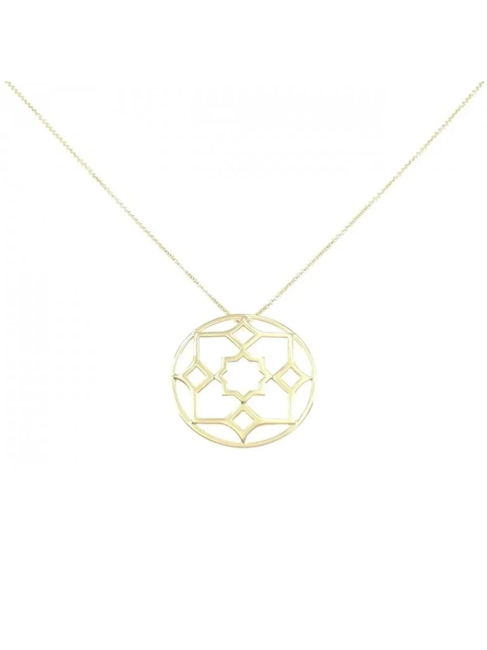 Tiffany & Co Paloma Zellige Medallion Necklace